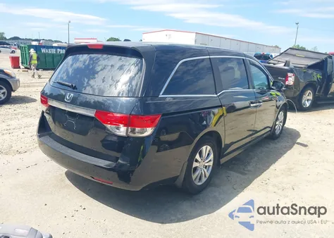 2016 Honda Odyssey Ex-L z USA, uszkodzony, nr VIN 5FNRL5H6XGB164906